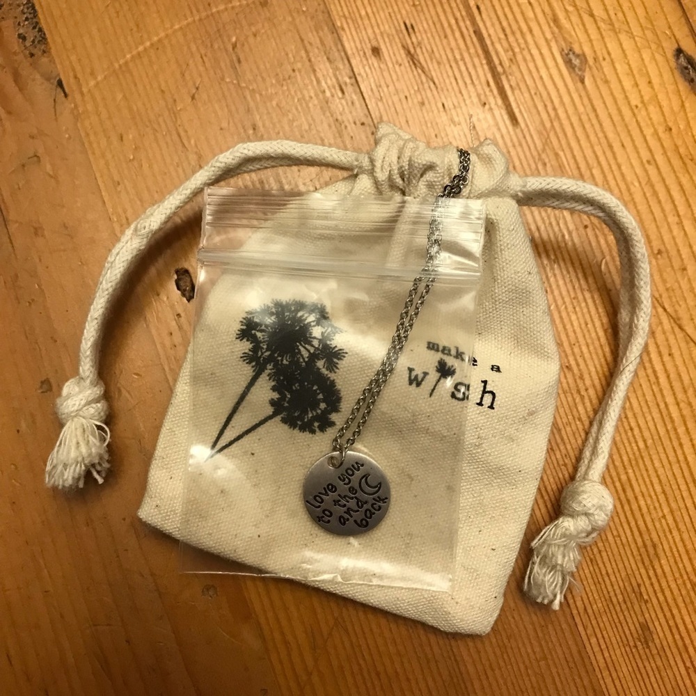 🌙 Love You .. Necklace Gift Set